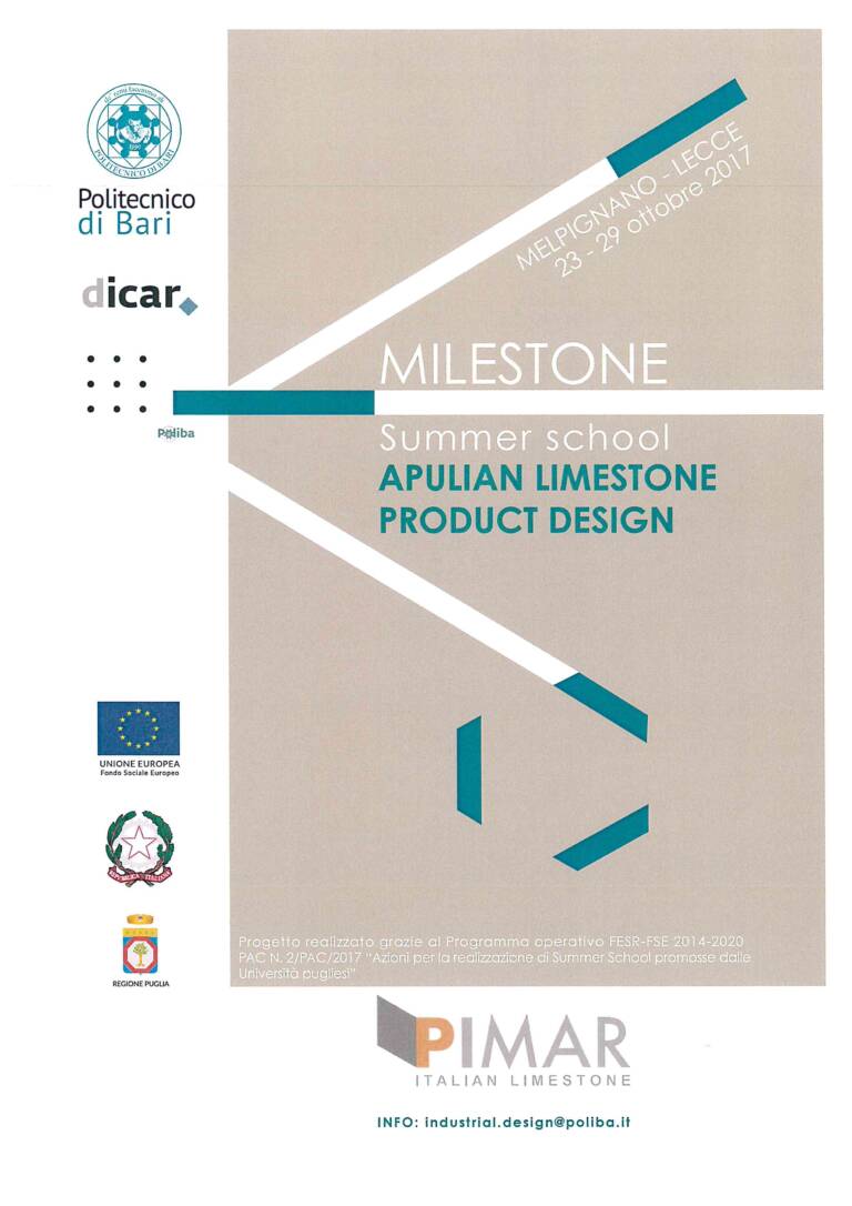 MILESTONE Summer School – Melpignano (Le) 23-29 Ottobre 2017