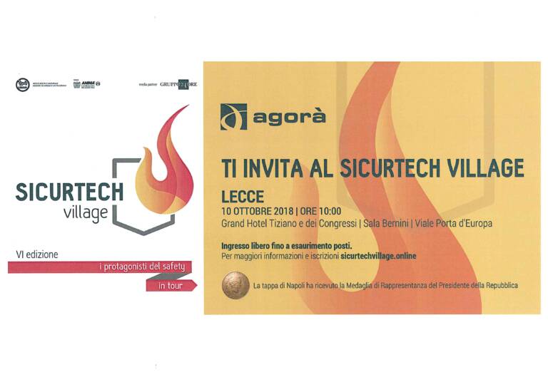 Sicurtech Village – Lecce 10/10/2018